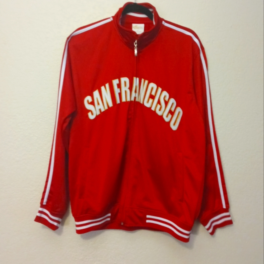 San Francisco 49ers track jacket